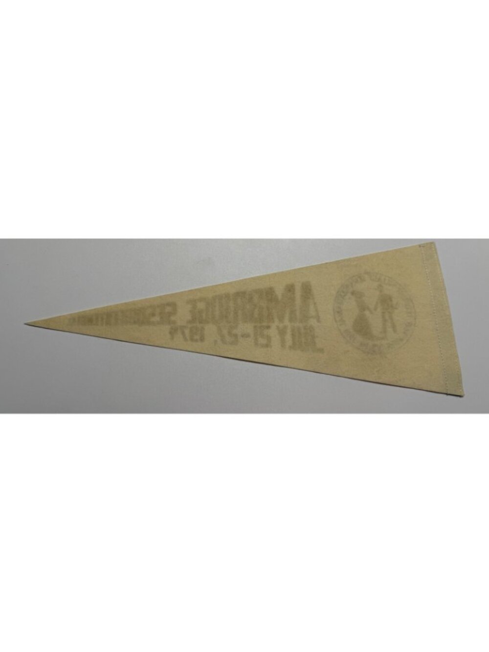 Vintage Ambridge Sesquicentennial July 21-27, 1974 pennant - Picture 7 of 7